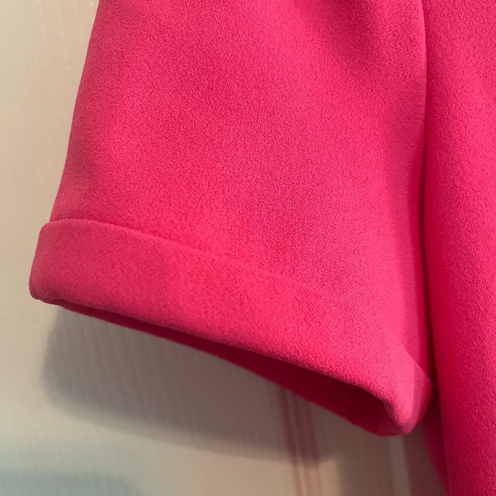 Karl Lagerfeld Pink Sheath Mini Dress Square Neck - Picture 9 of 9